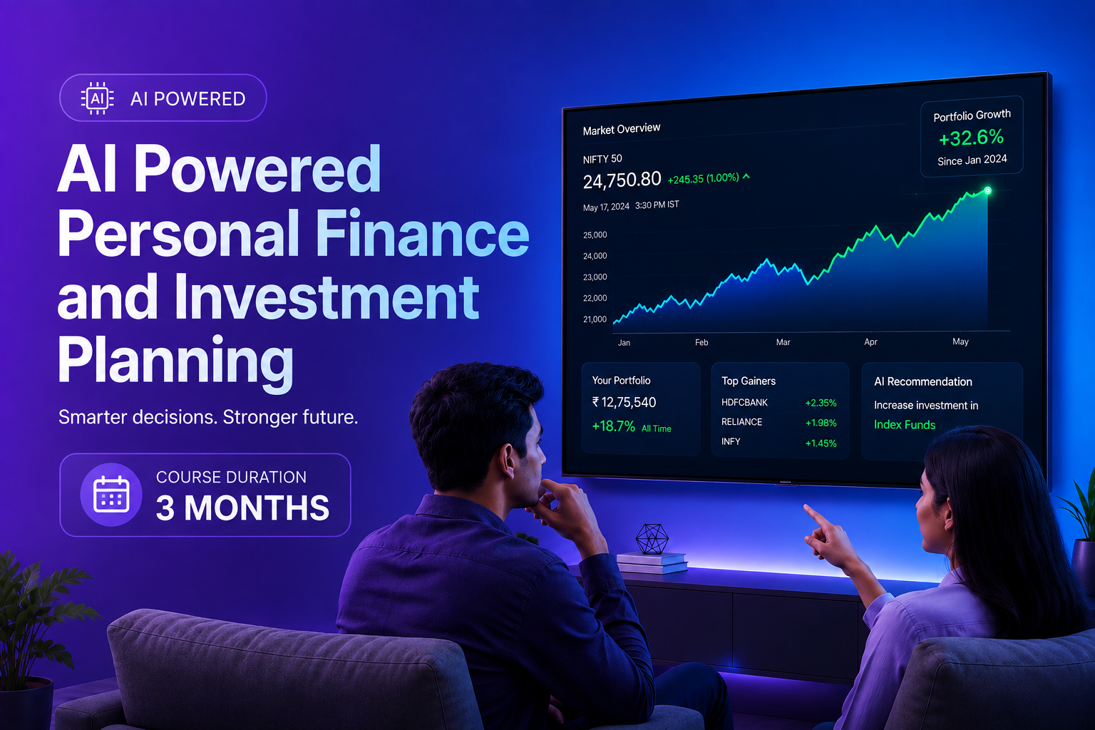 AI Powered Personal Finance and Investment Planning online course